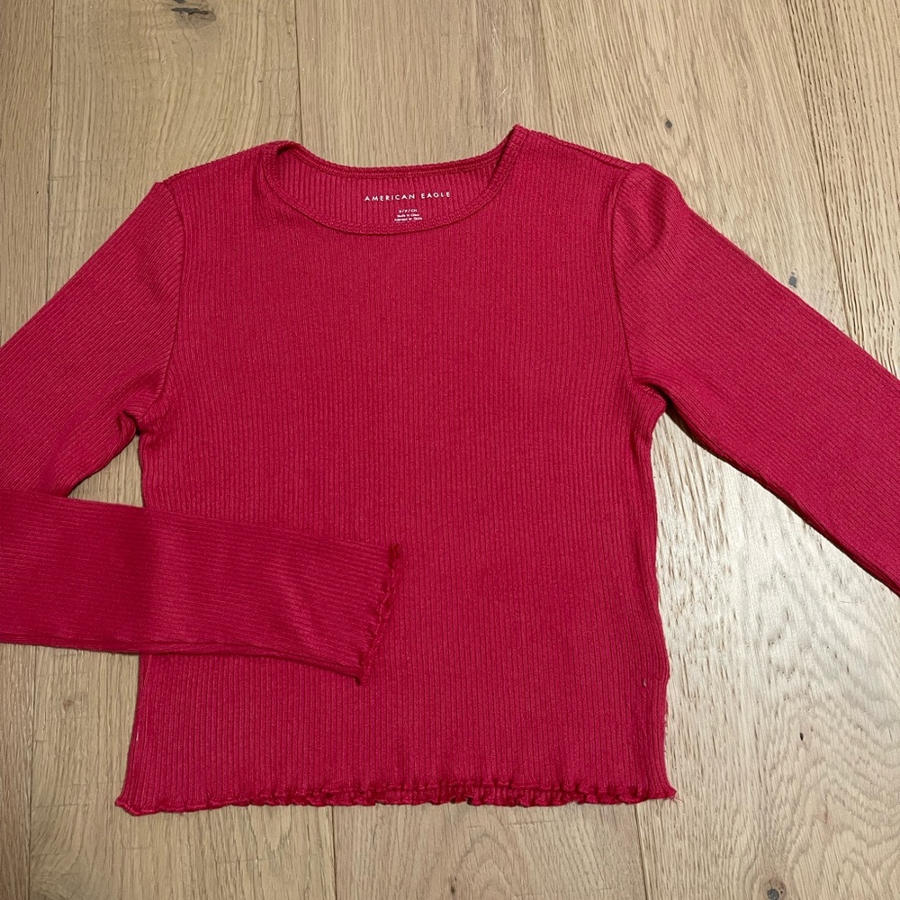 american eagle long sleeved shirt
